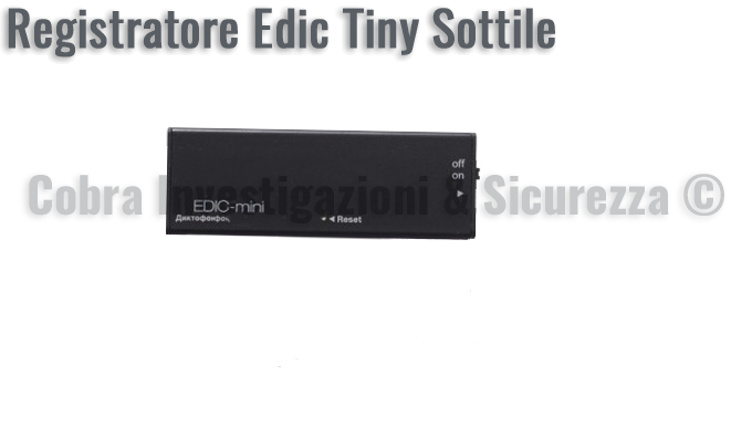 EDIC-micro registratore vocale Weeny A110