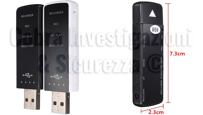 Microregistratori usb